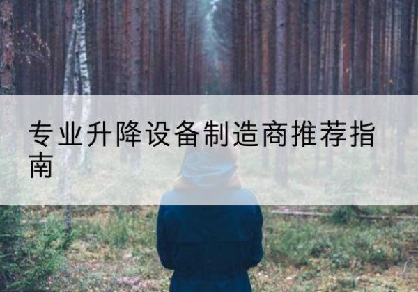 邕宁电动剪叉升降平台厂家-专业升降设备制造商推荐指南